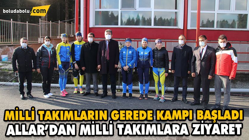 ALLAR’DAN MİLLİ TAKIMLARA ZİYARET ALLAR’DAN MİLLİ TAKIMLARA ZİYARET