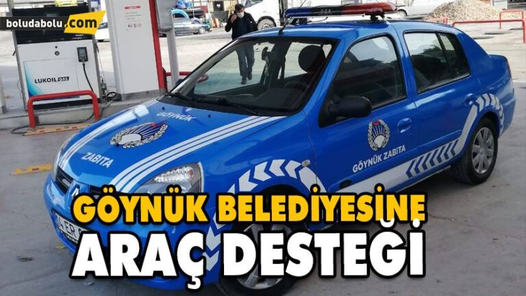 ERPİLİÇ, BELEDİYEYE ARAÇ HİBE ETTİ