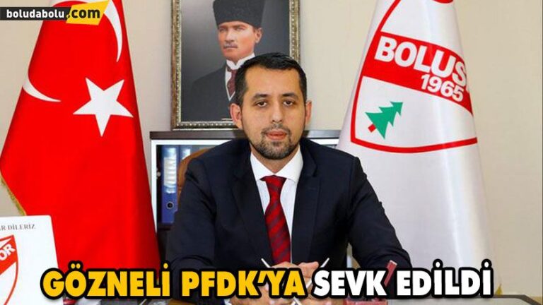 GÖZNELİ PFDK’YA SEVK EDİLDİ