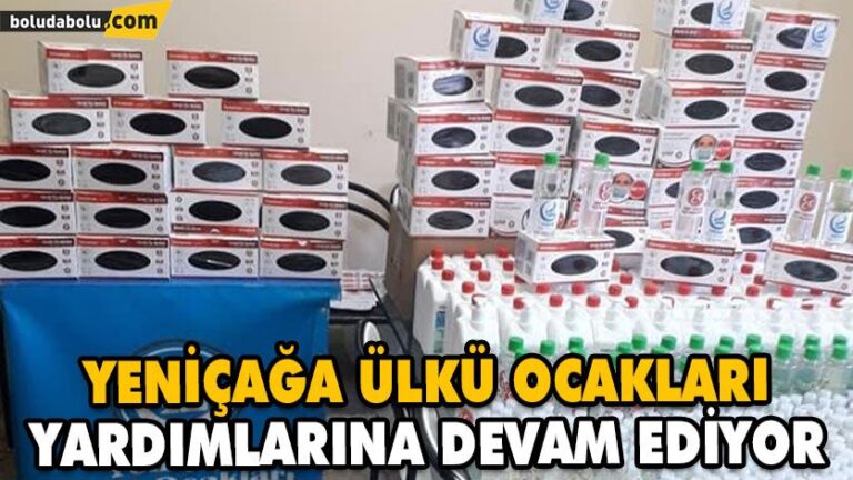 2 BİN ADET MASKE, KOLONYA VE DEZENFEKTAN DAĞITACAKLAR