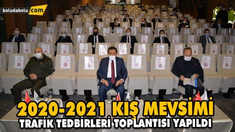 2020-2021 KIŞ MEVSİMİ TRAFİK TEDBİRLERİ TOPLANTISI YAPILDI