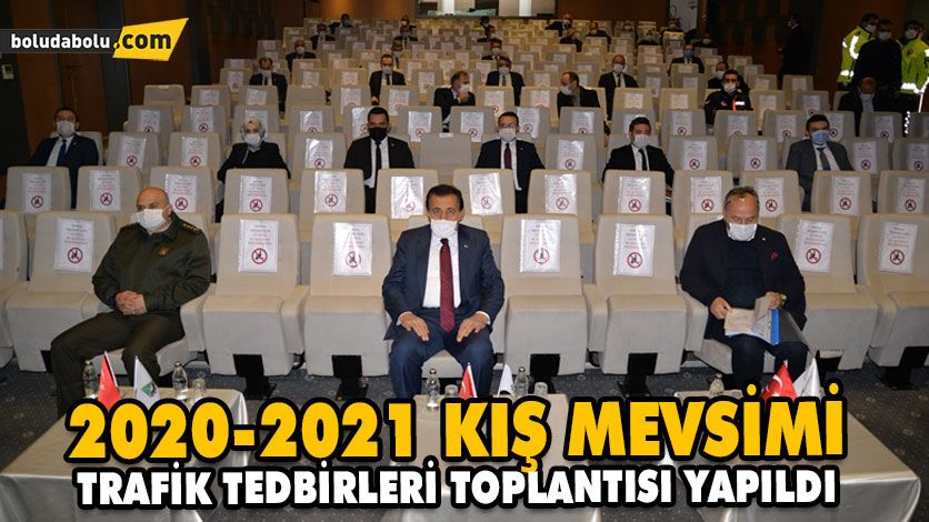 2020-2021 KIŞ MEVSİMİ TRAFİK TEDBİRLERİ TOPLANTISI YAPILDI 2020-2021 KIŞ MEVSİMİ TRAFİK TEDBİRLERİ TOPLANTISI YAPILDI