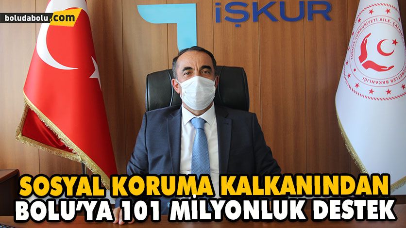 BOLU’YA 101 MİLYONLUK DESTEK BOLU’YA 101 MİLYONLUK DESTEK