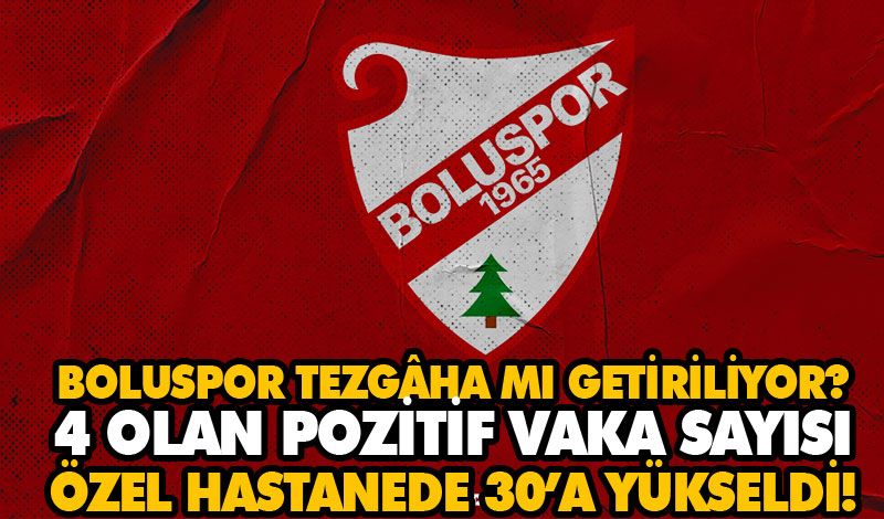 BOLUSPOR TEZGÂHA MI GETİRİLİYOR? BOLUSPOR TEZGÂHA MI GETİRİLİYOR?