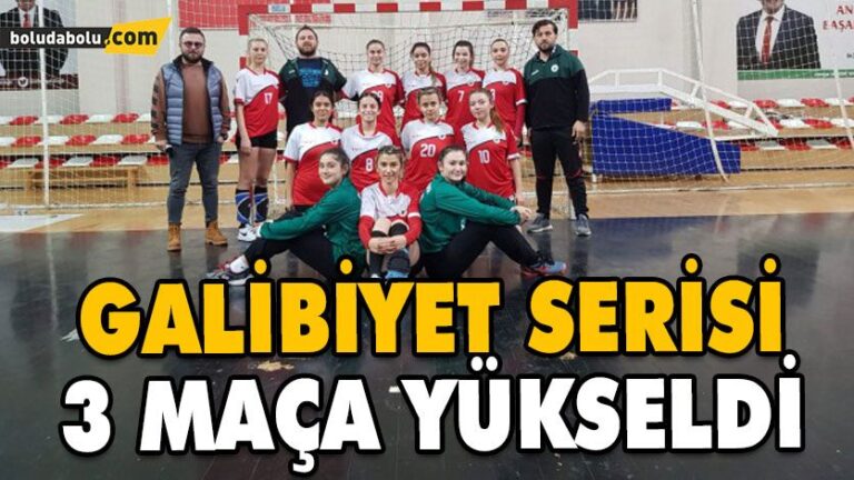 GALİBİYET SERİSİ 3 MAÇA YÜKSELDİ