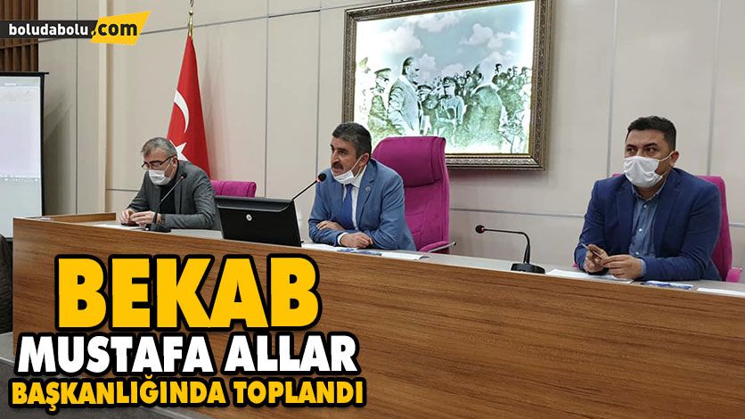BEKAB’TA 2021 ÇALIŞMA PROGRAMI ELE ALINDI BEKAB’TA 2021 ÇALIŞMA PROGRAMI ELE ALINDI