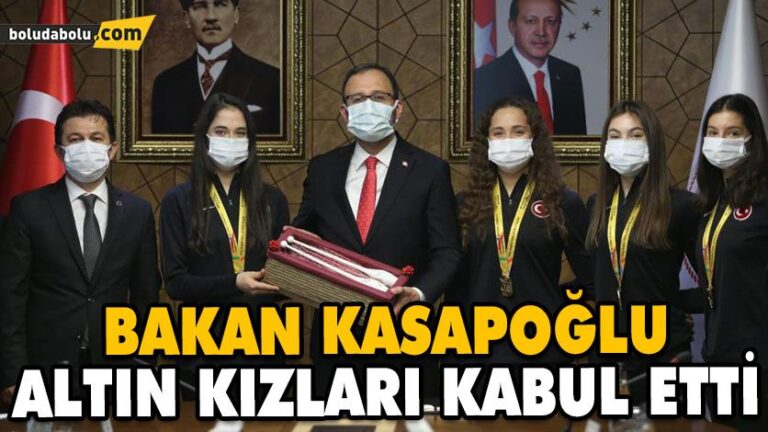 BAŞKAN ÇELEN “KIZLARIMIZ TÜRKİYE’NİN İLK ALTIN MADALYASINI ALDILAR”