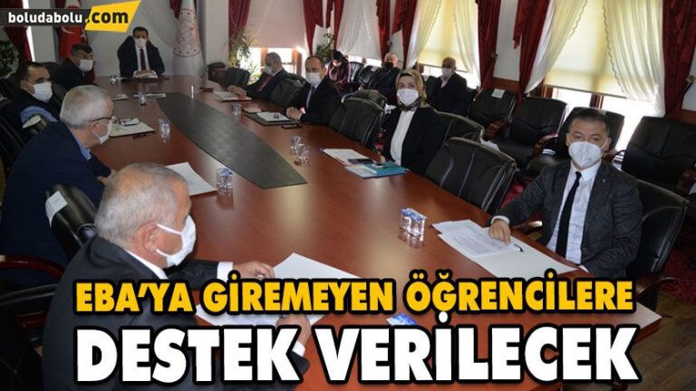 UZAKTAN EĞİTİME GEÇİLMESİYLE BİRLİKTE EĞİTİM DIŞI KALAN 2.500 ÖĞRENCİ EĞİTİME ADAPTE EDİLECEK
