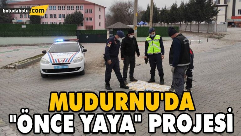 MUDURNU’DA “ÖNCE YAYA” PROJESİ