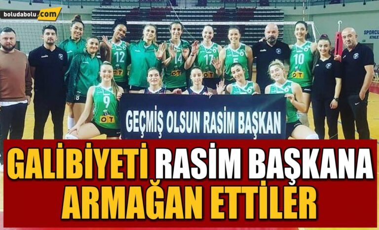 GALİBİYETİ RASİM BAŞKANA ARMAĞAN ETTİLER