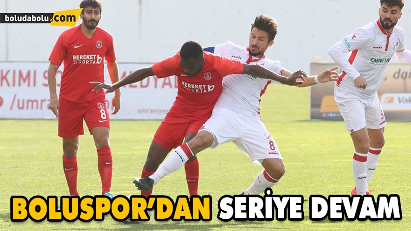 BOLUSPOR’DAN SERİYE DEVAM BOLUSPOR’DAN SERİYE DEVAM