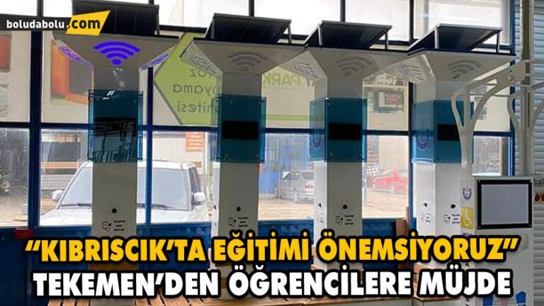 “KIBRISCIK’TA EĞİTİMİ ÖNEMSİYORUZ”