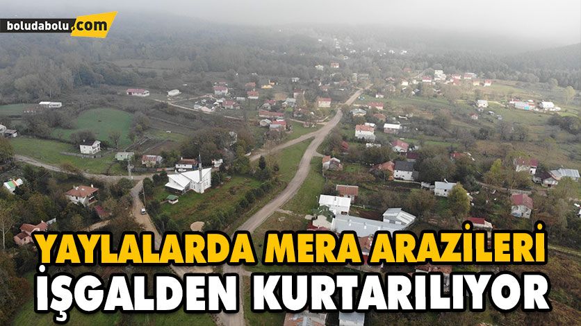 YAYLALARDA MERA ARAZİLERİ İŞGALDEN KURTARILIYOR YAYLALARDA MERA ARAZİLERİ İŞGALDEN KURTARILIYOR