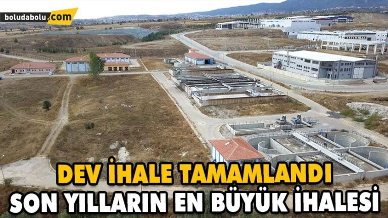 SON YILLARIN EN BÜYÜK İHALESİ
