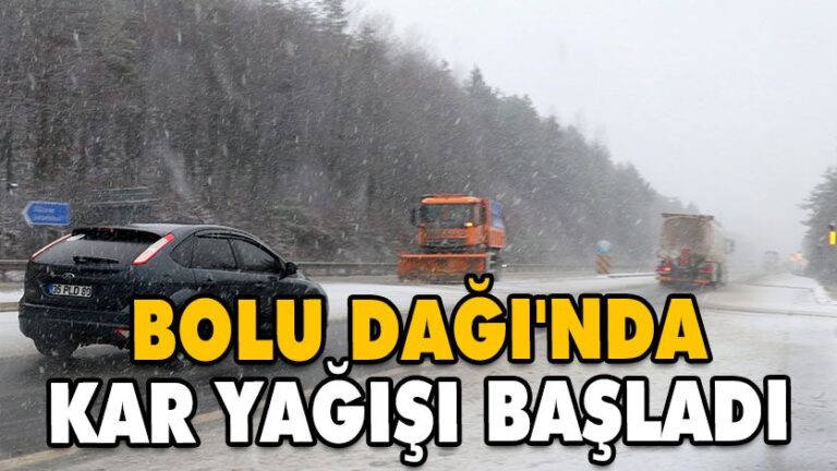 KAR YAĞIŞI BAŞLADI