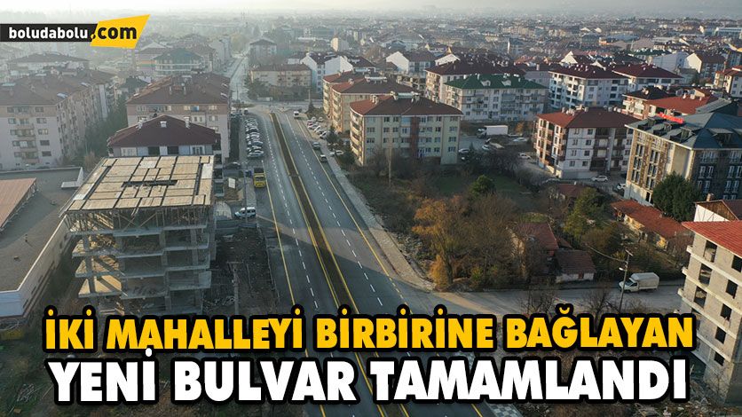 İKİ MAHALLEYİ BİRBİRİNE BAĞLAYAN YENİ BULVAR TAMAMLANDI İKİ MAHALLEYİ BİRBİRİNE BAĞLAYAN YENİ BULVAR TAMAMLANDI
