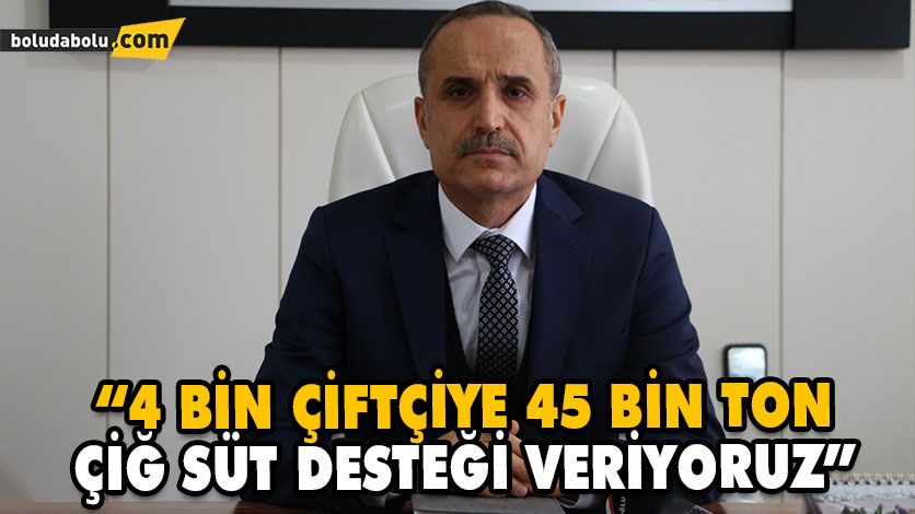 BOLU’DA TARIMSAL DESTEKLEMELER DEVAM EDİYOR BOLU’DA TARIMSAL DESTEKLEMELER DEVAM EDİYOR