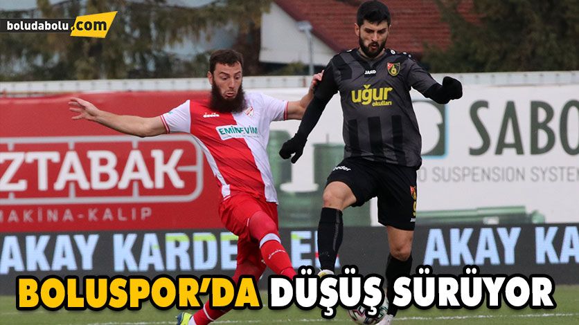 BOLUSPOR’DA DÜŞÜŞ SÜRÜYOR BOLUSPOR’DA DÜŞÜŞ SÜRÜYOR