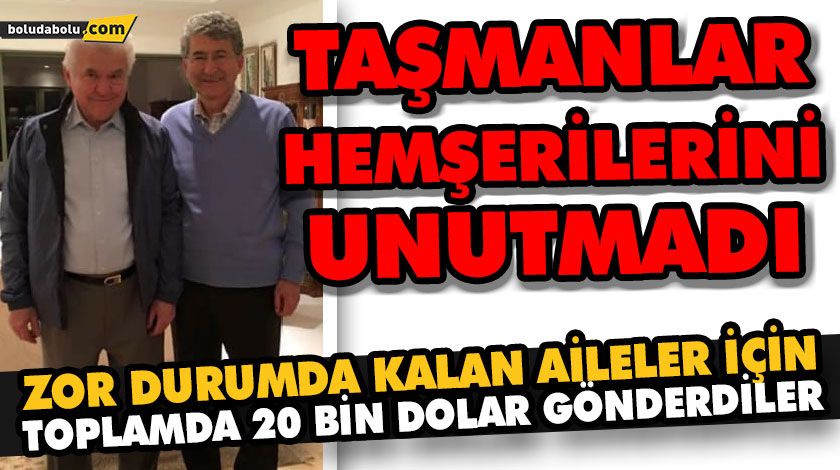 ZOR DURUMDA KALAN AİLELER İÇİN TOPLAMDA 20 BİN DOLAR GÖNDERDİLER ZOR DURUMDA KALAN AİLELER İÇİN TOPLAMDA 20 BİN DOLAR GÖNDERDİLER