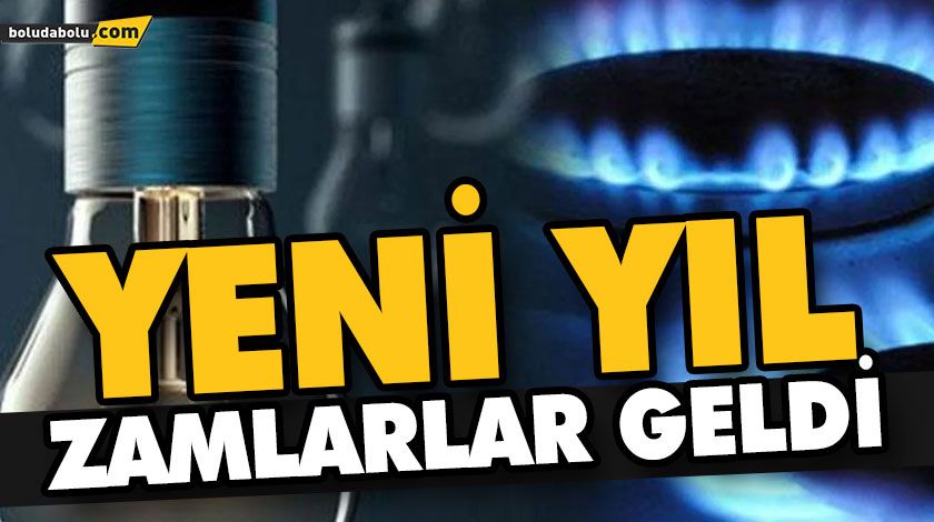 Yeni yıl zamlarla geldi Yeni yıl zamlarla geldi