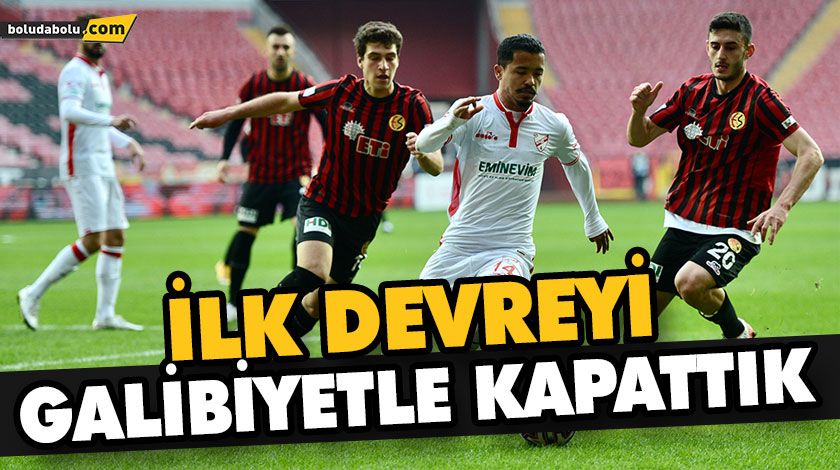 BOLUSPOR İKİNCİ YARIDA AÇILDI BOLUSPOR İKİNCİ YARIDA AÇILDI