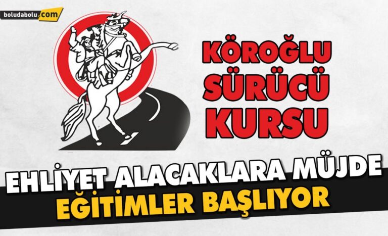 SÜRÜCÜ KURSLARI AÇILIYOR