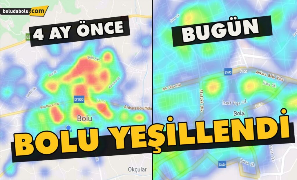 Bolu Yeşillendi