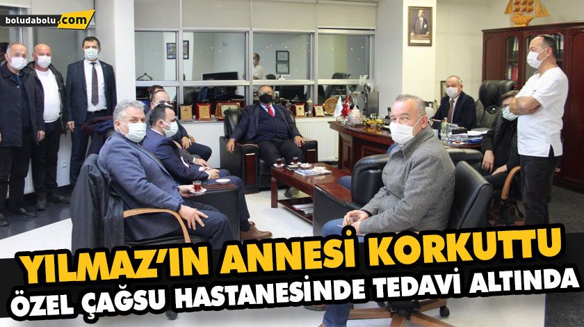 ÖZEL ÇAĞSU HASTANESİNDE TEDAVİ ALTINDA ÖZEL ÇAĞSU HASTANESİNDE TEDAVİ ALTINDA