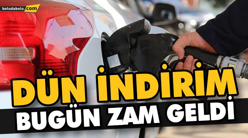 BENZİNE ZAM GELDİ BENZİNE ZAM GELDİ