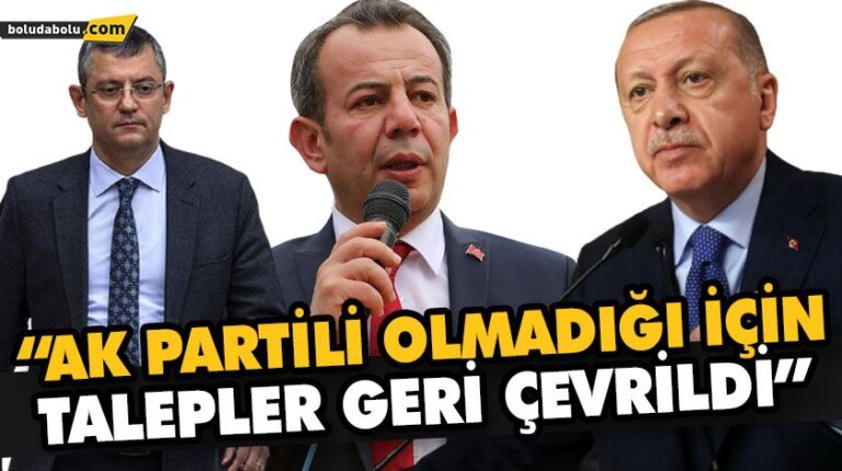 “AK PARTİLİ OLMADIĞI İÇİN TALEPLER GERİ ÇEVRİLDİ”