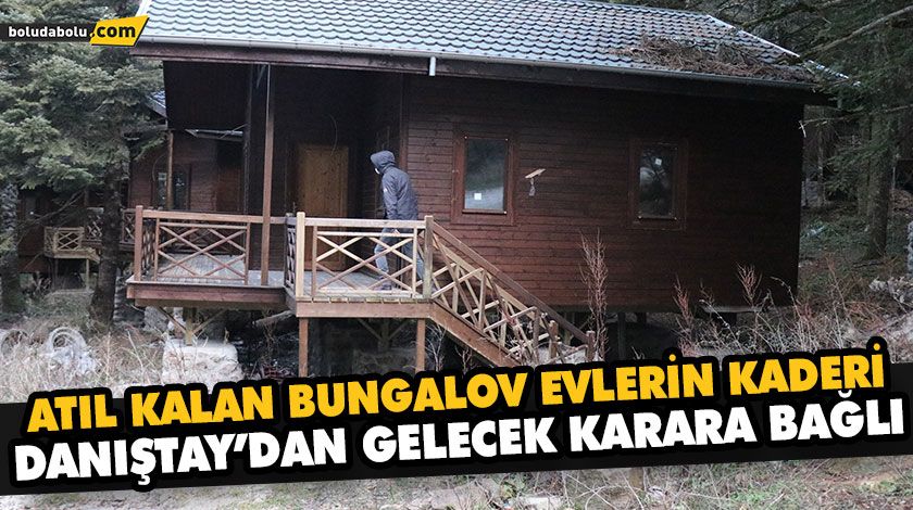 GÖLCÜK TABİAT PARKI’NDA 25 BUNGALOV EV 3 YILDIR ATIL HALDE BEKLİYOR GÖLCÜK TABİAT PARKI’NDA 25 BUNGALOV EV 3 YILDIR ATIL HALDE BEKLİYOR