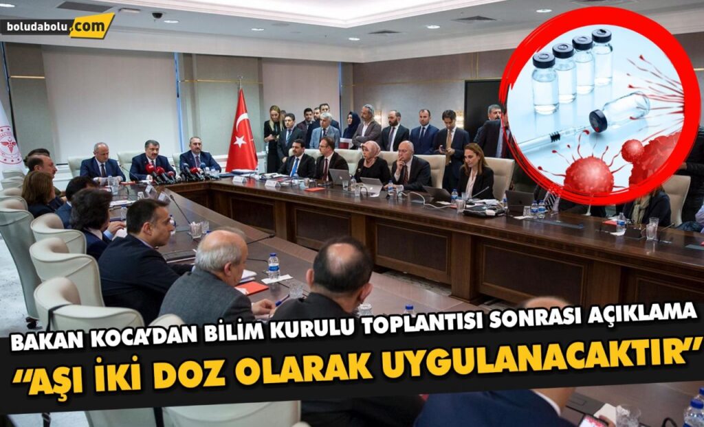 Bakan Koca’dan Bilim Kurulu toplantısı sonrası açıklama Bakan Koca’dan Bilim Kurulu toplantısı sonrası açıklama
