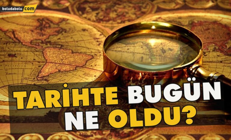 Tarihte bugün ne oldu?