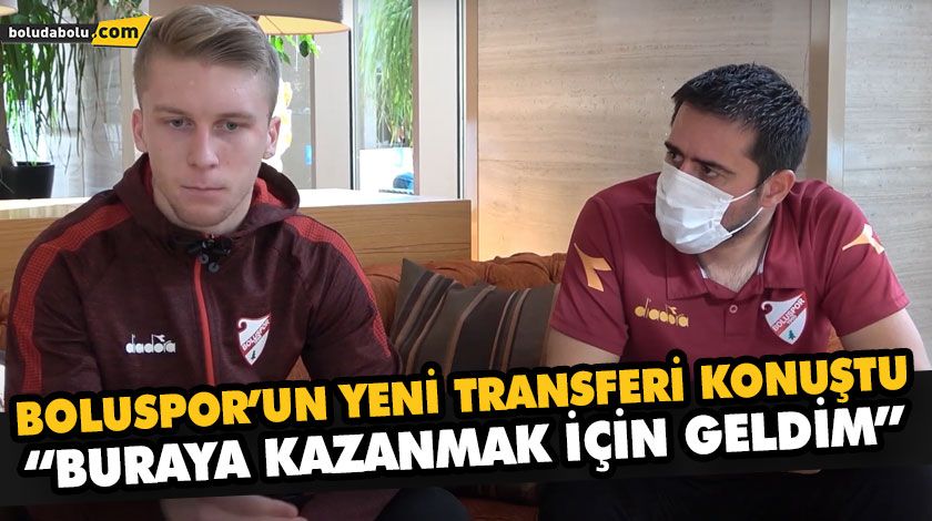 BOLUSPOR’UN YENİ TRANSFERİ KONUŞTU BOLUSPOR’UN YENİ TRANSFERİ KONUŞTU