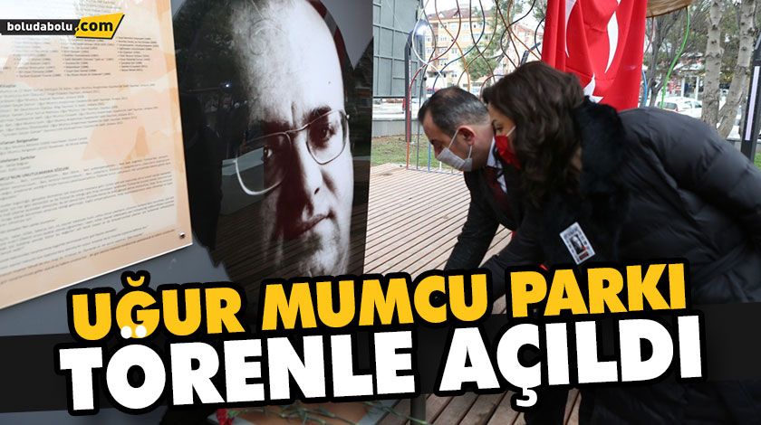 UĞUR MUMCU, ADININ VERİLDİĞİ PARKTA ANILDI UĞUR MUMCU, ADININ VERİLDİĞİ PARKTA ANILDI