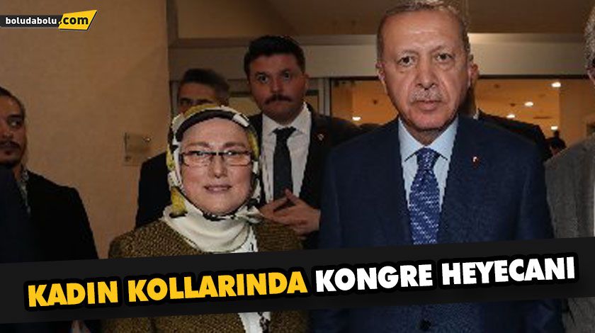 AK PARTİ KADIN KOLLARI KONGREYE GİDİYOR
