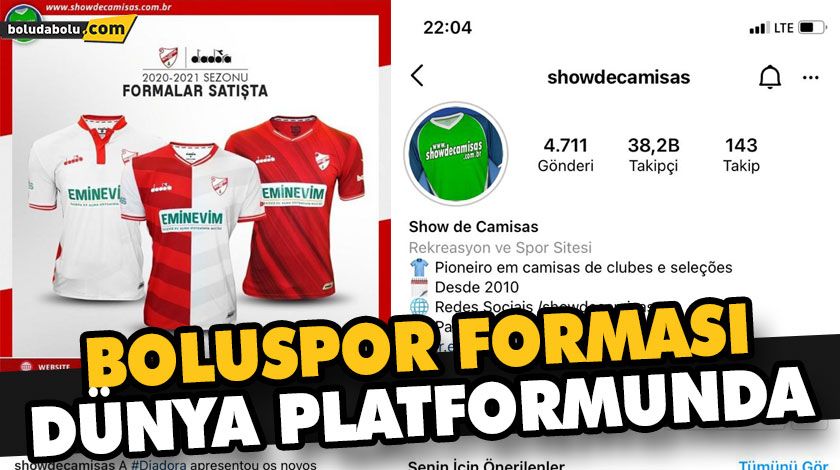 BOLUSPOR FORMASI DÜNYA PLATFORMUNDA BOLUSPOR FORMASI DÜNYA PLATFORMUNDA