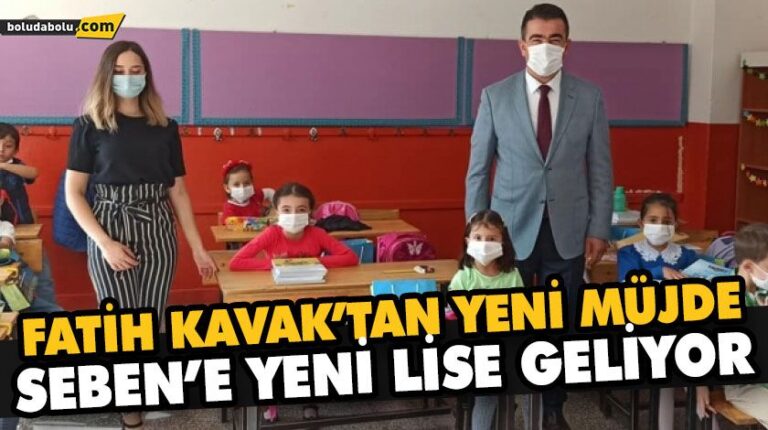 FATİH KAVAK’TAN YENİ MÜJDE