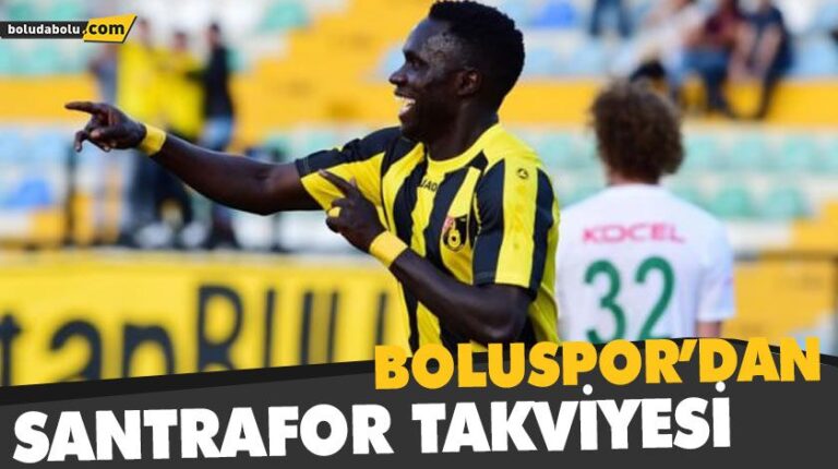 BOLUSPOR’DAN SANTRAFOR TAKVİYESİ