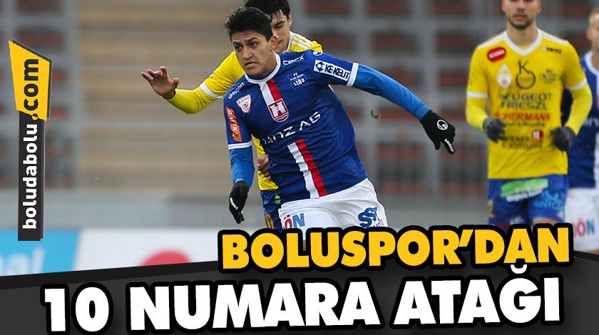 BOLUSPOR’DAN 10 NUMARA ATAĞI BOLUSPOR’DAN 10 NUMARA ATAĞI