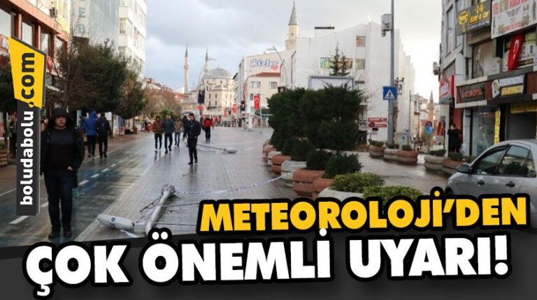 FIRTINA UYARISI