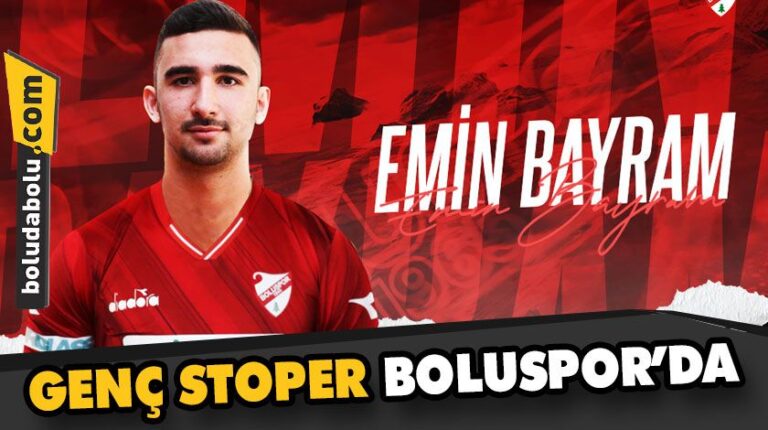 GENÇ STOPER BOLUSPOR’DA