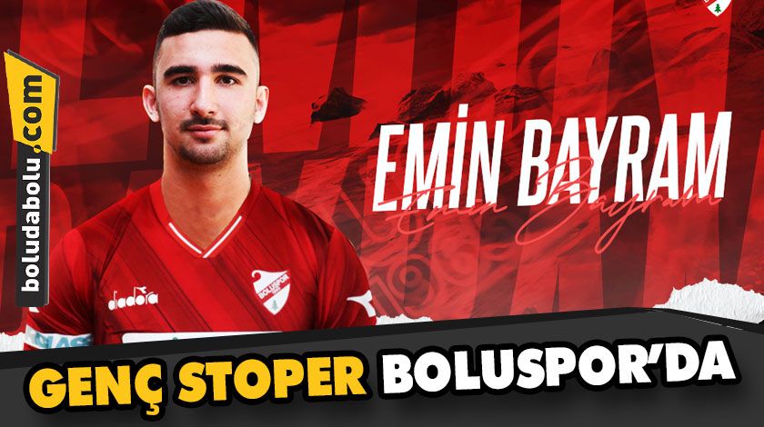 GENÇ STOPER BOLUSPOR’DA GENÇ STOPER BOLUSPOR’DA