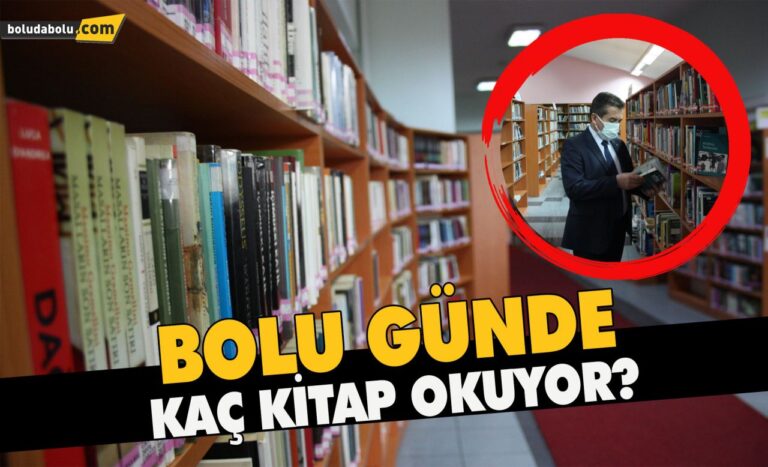 Bolu günde kaç kitap okuyor?