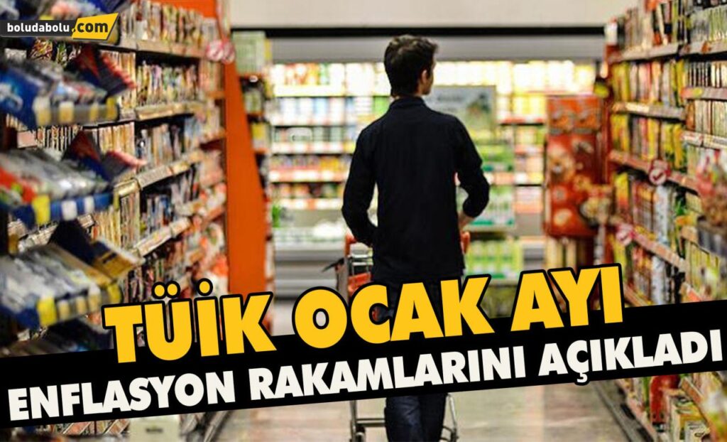 TÜİK Ocak Ayı enflasyon rakamlarını açıkladı. TÜİK Ocak Ayı enflasyon rakamlarını açıkladı.