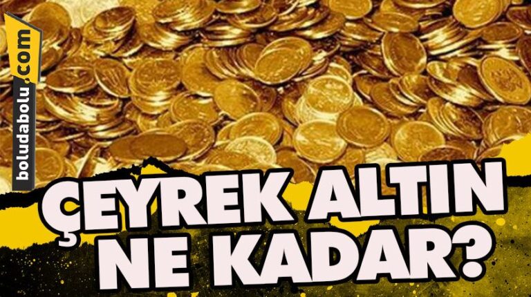 Çeyrek altın ne kadar?