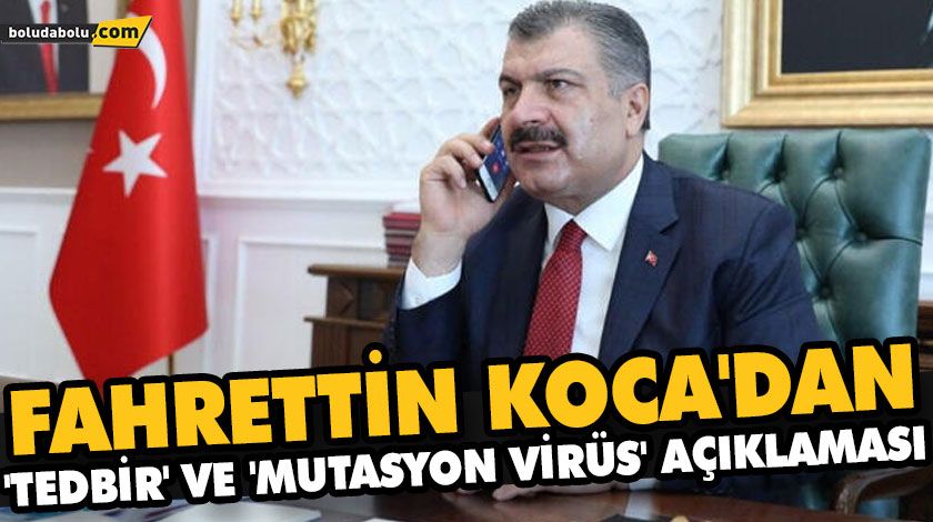 “REHAVETE KAPILMADAN, TEDBİRLERDEN TAVİZ VERMEDEN ULUSAL BOYUTTA MÜCADELEMİZİ SÜRDÜRECEĞİZ” “REHAVETE KAPILMADAN, TEDBİRLERDEN TAVİZ VERMEDEN ULUSAL BOYUTTA MÜCADELEMİZİ SÜRDÜRECEĞİZ”
