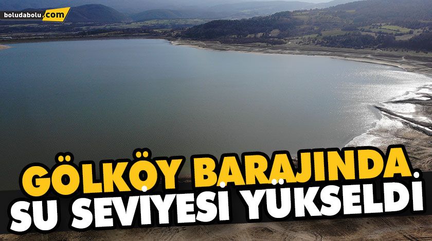İÇME SUYU GÖLETİNDE SEVİYE YÜZDE 27’YE YÜKSELDİ İÇME SUYU GÖLETİNDE SEVİYE YÜZDE 27’YE YÜKSELDİ