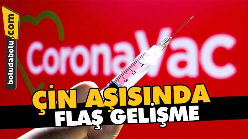 Çin aşısında flaş gelişme Çin aşısında flaş gelişme