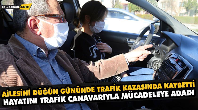 AİLESİNİ DÜĞÜN GÜNÜNDE TRAFİK KAZASINDA KAYBETTİ, HAYATINI TRAFİK CANAVARIYLA MÜCADELEYE ADADI AİLESİNİ DÜĞÜN GÜNÜNDE TRAFİK KAZASINDA KAYBETTİ, HAYATINI TRAFİK CANAVARIYLA MÜCADELEYE ADADI
